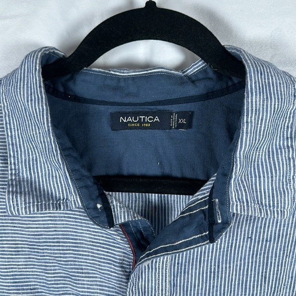 NAUTICA BUTTON DOWN SIZE(XXL) - Picture 6 of 8
